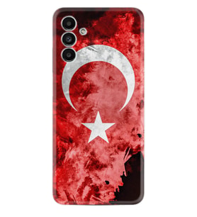 Samsung A23 A31 A32 A50 A51 A52 A53 A70 Kılıf Desenli Silikon Şanlı Türk Bayrağı 3 1395