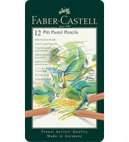 Faber-Castell Pitt Pastel Boya Kalemi, 12 Renk (Çok Renkli)