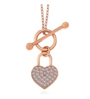 Aya Diamond Gümüş Rose Sallantılı Manolya Çiçeği Kadın Küpe