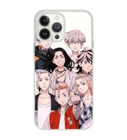 Iphone 12 PRO Uyumlu Tokyo Revengers Tasarımlı Şeffaf Telefon Kılıfı