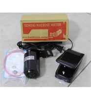 Ev Tipi Dikiş Makine Motoru ve Pedalı 130W