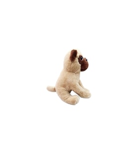 Oyuncak Peluş Buldog Köpek 35 Cm (Çok Renkli)