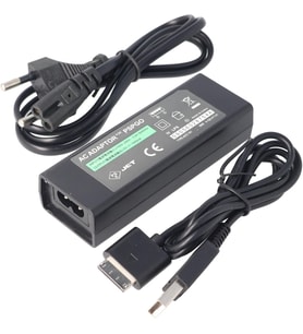 Psp GO Şarj aleti adaptör 5 volt 1500 ma Oyun konsolu Sony psp Go şarj aleti (Siyah)