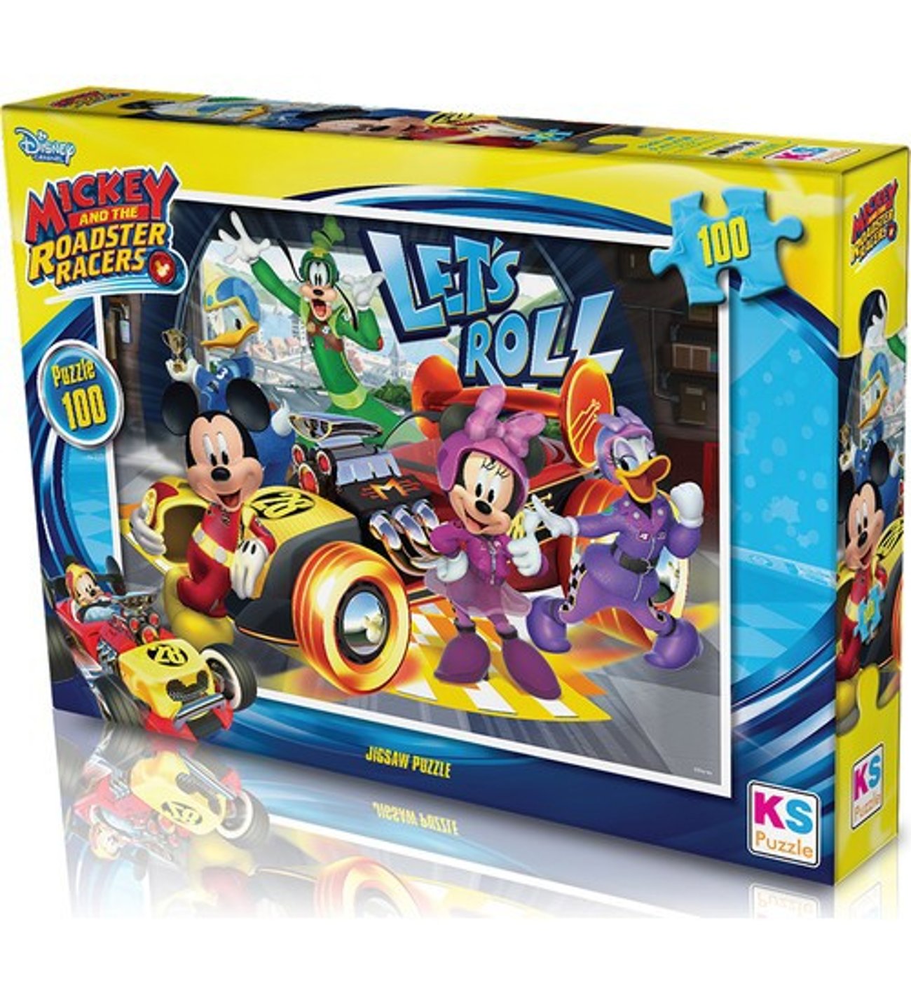 KS Games 100 Parça Puzzle Mickey Mouse Lisanslı Ürün