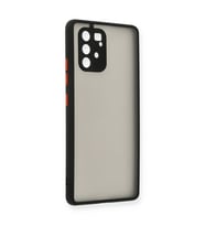 Samsung Galaxy A91 / S10 Lite Kılıf Montreal Silikon Kapak - Siyah