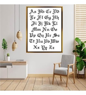 Altın  Çerçeveli tablo n1228