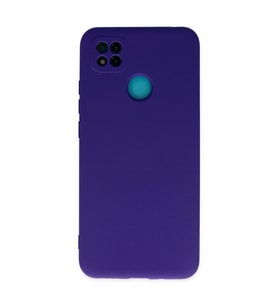 Xiaomi Redmi 9c Kılıf Nano İçi Kadife Silikon - Mor