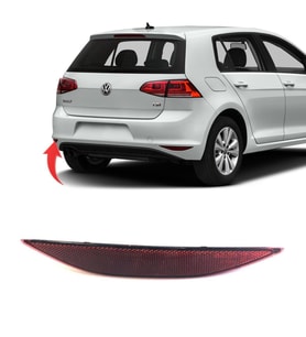Golf 7 Sol Tampon Reflektörü Karartılmış 2013-2017 5G0945105A