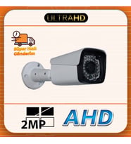 ULTRA HD 2 MP 1080P FULL HD Güvenlik Kamerası - Metal Kasa - AHD Kamera