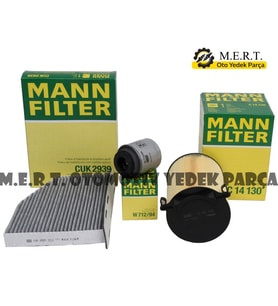Seat Altea 1.4 Tsı Mann Filtre Bakım Seti (2008-2013) Cax