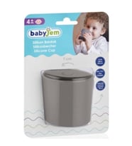 Babyjem Silikon Bardak 714 Gri