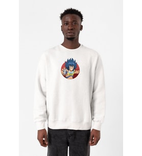 Beyblade Laban Vanot With Leopard Beyaz Erkek 2ip Sweatshirt