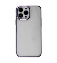 Apple İphone 13 Pro Max Kılıf Element Silikon - Mor