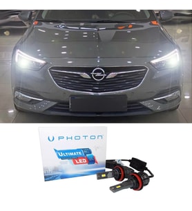 Opel insignia B Led Xenon Uzun Far Ampulü H7 Ultimate 9500 Lumens Yeni Seri Beyaz 2017+