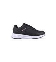 Mp 242-1256 Siyah Beyaz Unisex Bağcıklı Spor Ayakkabı