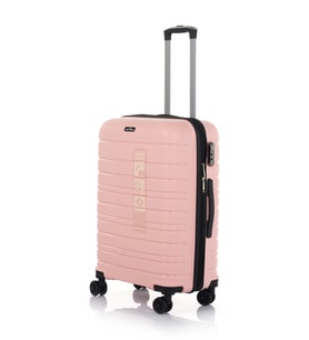 Hotowa Gold PP Valiz 8010 Pembe TSA Kilitli Orta Boy