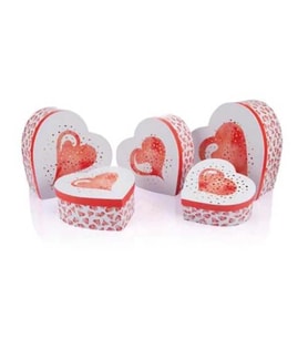 Gıpta Valentines Flamma Kalp 4 Nolu Kutu 190x200x85mm Bx0700-04