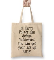 Harry Potter Bez Çanta Uzun Saplı