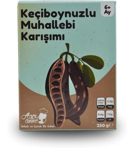 Aşçı Anne Keçiboynuzlu Muhallebi Karışımı (6 Ay) - 250 G