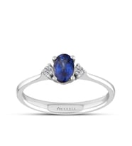 0.70 Karat Safir Pırlanta Yüzük