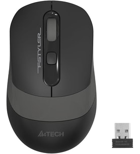 FG10S Fsyler Silent 2.4Ghz Nano 2000Dpi Gri Sessiz Kablosuz Optik Mouse