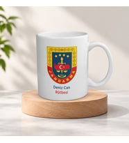 Kişiye Özel İsimli Jandarma Meslek Kupa Bardak