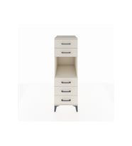 Kronos Dolap Tek Raflı 5 Çekmeceli 44x59x134 Aytaşı-Aytaşı