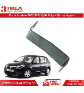 Dacia Sandero 2007-2012 Çelik Kolçak Kol Dayama Montaj Ayağı