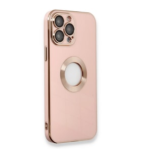 Apple İphone 13 Pro Max Kılıf Store Silikon - Pembe
