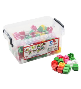 Str-114 Ki̇ds Ki̇ds 150 Parça Puzzle Bloklar Koli̇ 25 Pk