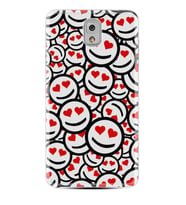 Samsung Note 3 4 5 8 9 20 Ultra 10 Lite Kılıf Desenli Silikon Gülen Surat 1774