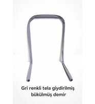 Yatella Yeni Nesil Yatak Bariyeri 180 cm Gri Yıldız - Telalı