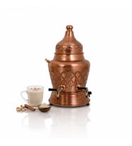 Anka Elektrikli Bakır 25 Litre Karıştırıcılı Salep Makinesi