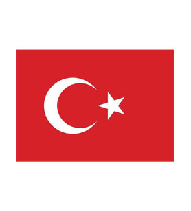 Masa Üstü Türkiye Cumhuriyeti Bayrağı 15x23cm Masa Bayrağı