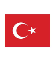 Masa Üstü Türkiye Cumhuriyeti Bayrağı 15x23cm Masa Bayrağı