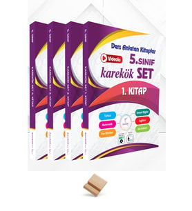 Karekök 5. Sınıf Ders Anlatan Tüm Dersler Set ve Telefon Standı