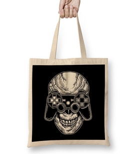 Skull Gamer Bez Çanta Uzun Saplı