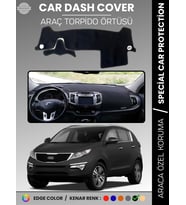 KİA SPORTAGE (2010-2016) Torpido Örtüsü Ön Panel Halı Torpido Koruma Tam Uyum Araca Özel Kaymaz