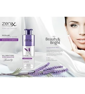 Zenix Makyaj Temizleme Suyu 400 ml Iki Faz