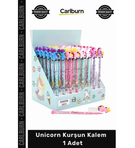 #Kalem Hediye Çocuk Okul Kırtasiye Kaliteli Eğlenceli Figürlü Tasarım Şık Unicorn Kurşun Kalem
