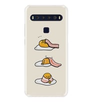 TCL 10L 10 Plus 10SE 20E 20SE 30SE L7 Kılıf Desemli Silikon Sweety Egg 1322