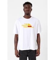One Piece Anime Luffy The Pirate King Beyaz Erkek Oversize Tshirt