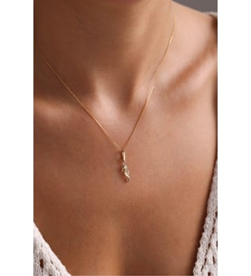 Denizatı Kilitli Charm Kolye Ucu