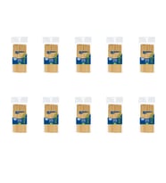 Dolphin Bambu Ahşap Çöp Şiş - Boy : 15 Cm. / En : 3mm - 100 Adetlik 10 Paket