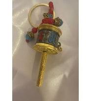 Feng Shui İyi Şanslar Çin Parası Servet Anahtarlık Araba Süs Feng Shui Metal Şans Çarkı