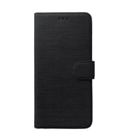 Xiaomi Mi 9 Spor Kumaş Cüzdan Kılıf Kırılmaz Ekran Koruyucu (Siyah)