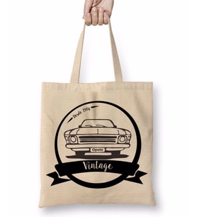 Vintage Opala Bez Çanta Uzun Saplı