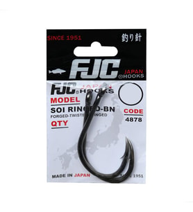 FJC 4878 Soi Ringed Black Nickel İğne No:10/0 (2 Adet)