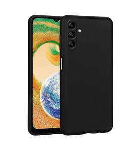 Coverzone Galaxy A04S ile uyumlu K?l?f Premier Silikon Kapak,Galaxy A04S ile uyumlu K?l?f Soft ve p�r�zs�z d?? y�zey Silikon K?l?f, Ultra ince yap?l? uyumlu K?l?f Esnek silikon Premier Arka Kapak