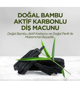 Doğal Bambu Karbonlu Diş Macunu 90 Gr